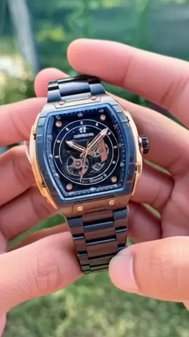 DISKON jam tangan Evans Jayden Jam Tangan Pria 9611 Rantai Automatic Movement Stainless Steel Kaca Sapphire Chronograph Water Resistant 5 ATM#evansjayden #promo #jamtanganpria #jamtangan #masukberandafyp 