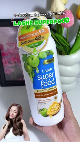 #xuhuong tóc thiếu dưỡng chất thì mấy bà tham khảo em dầu gội này nha  #Lashesuperfood #daugoi #nganrungtoc #tips #xuhuong #viral