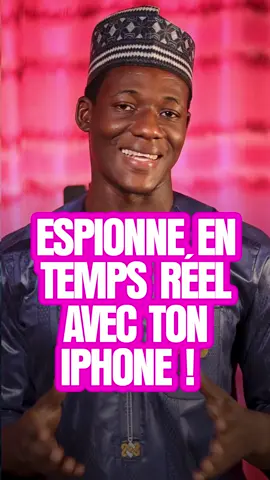 Espionne en temps réel avec ton iPhone ! 🔥 #AstuceiPhone #HackiPhone #TrucDePro #iPhoneSecrets #FonctionCachée #PourToi  #FYP 