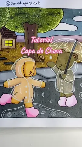 Tutorial efeito Capa de Chuva transparente. E aí, gostaram? #bobbiegoods #textura 