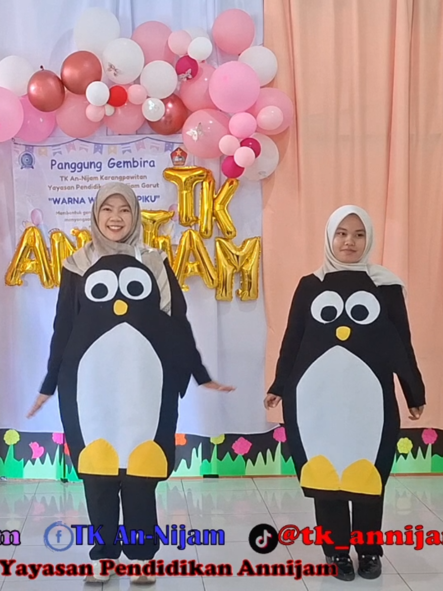 Gerak dan Lagu Senam Penguin oleh Guru TK An-Nijam. Yuk ATM (Amati Tiru Modifikasi 🤗) jangan lupa tag medos kami. Cek video kami yang lain di YT kami ⤵️⤵️ https://youtu.be/HbMwOLWbDeQ?si=iC6H7VpJwDU4RxeU #anakpaud #pomg #gurupaudceria #sekolahgratis #shortviral #perumtanjungsari #perumbts #perumnhk #perumarumaya #omaindah #desagodog #desatanjungsari #grandview #puncakrabbany #paudberkualitas #paudgarut #paudkarangpawitan #tkgarut #tkkarangpawitan #laguKAIH #7kebiasaananakindonesiahhebat #semangatbelajar #gerakdanlagu #lagu7kaih #paudpedia