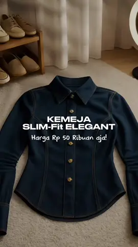 Kemeja jeans wanita murah bgt! #kemejawanita #outfitideas #fypシ゚viral🖤tiktok☆♡🦋myvideo 