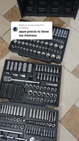 Replying to @carlos.yuque7 VEVOR Mechanics Tool Set and Socket Set, 1/4