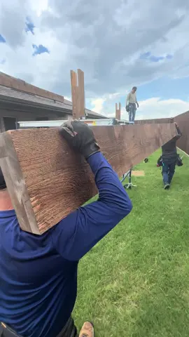 We love our western red cedar. We love our 4x12 headers. And for the roof tie in? We only use SkyLift Roof Risers! #pergola #skypoly #patiocover #polycarbonateroof 