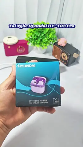 Nhỏ gọn, sang trọng, chất âm hay #tainghebluetooth #tainghehyundai #hyt02pro #tainghe #xuhuong 