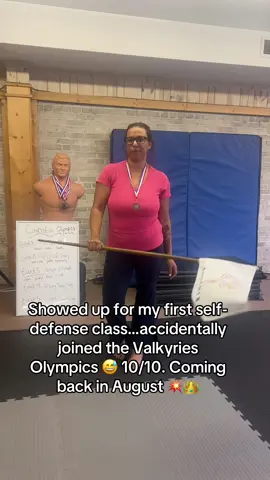 Showed up to try something new… and left feeling like a warrior. 👑💪 From kicks and flag tag to full-on Valkyries Olympics — this women-only self-defense class was everything I didn’t know I needed. Taught by women, for women, Valkyries builds real-world self-defense skills, confidence, and community. Can’t wait to come back in August! #ValkyrieVibes #WomenWhoFightBack #SelfDefenseForWomen #PhoenixStrong 