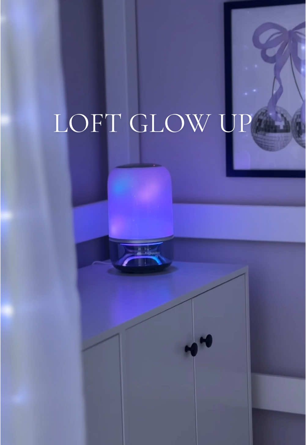 Talk about a GLOW up…. 💡✨  @GoveeUS #ad This table lamp is SO cool- you can customize it down to the pixel in the app to create your own custom light show, and pair it with the amazing JBL quality speaker 👏🏼  You can find everything 🔗 in my B I O! #GoveeTableLamp #JBLSpeaker #GoveeLights #Girlsroominspo #Kidsroomstyling #GoveeTableLamp2Pro 