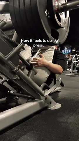 Never skip legs tho…. #gym #legpress #GymTok #gymhumor #legday 