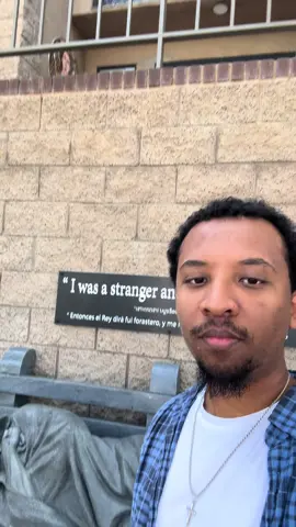 Here’s another clip from our time at Christ the Good Shepherd Coptic Orthodox Church where I spoke with Deacon Moses about a powerful statue right outside the parish of Christ depicted as a homeless man. It is a reminder that the kindness we show to our brothers and sisters on the street is kindness given to Christ Himself. As He Himself said in Mt 25:40: “As you did it to one of the least of these my brothers, you did it to me.”  #Jesus #jesuslovesyou #christiantiktok #faith #theology #kindness #christ #podcast #bible #ethiopian_tik_tok🇪🇹🇪🇹🇪🇹🇪🇹 #ethiopian_tik_tok #coptic #india #armenia #syria #greece #russia #catholic #orthodox 