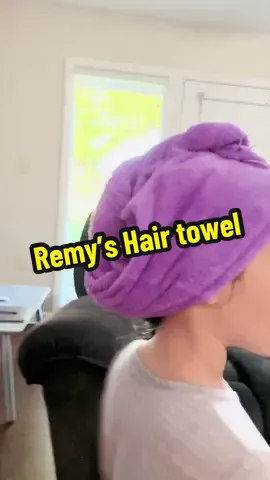 Loving our new hair towels! #hairtowel #daughter #girlmom #militaryhousing #militaryspouse #tutorial #sponsored #clicklink 