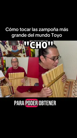 Cómo tocar las Zampoña más grande del mundo Toyo utilizando la sílaba Cho, Este es un Tutorial para poder tocar Zampoña #zampoña #robechan #zampoñatutorial #zampoñatoyo #practicaZampoña #tutorialToyo #ZampoñaTanguin #ZampoñaSonido 