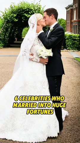 6 celebrities who married into huge fortunes #usa #famous #hollywood #actor #celebrity #fyp #celebrities #entertainment #tiktok #pro #foryou #nickyhilton #jessicaserfaty #jordanabrewster #salmahayek #evalongoria #parishilton 