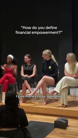 💸 “I love money” - me, at the @Female Invest Official event #fyp #foryou #financialfreedom #financialempowerment #womeninfinance #PersonalFinance #financialliteracy 