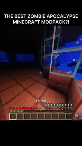 THE BEST MINECRAFT ZOMBIE APOCALYPSE MODPACK #foryoupage❤️❤️ 