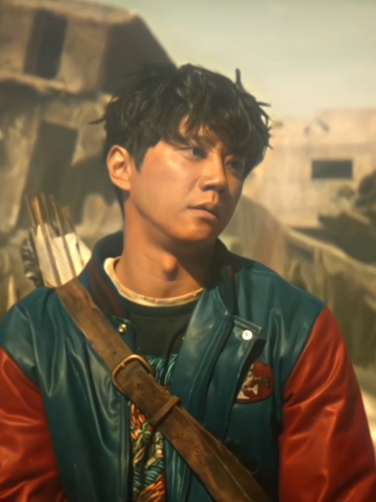 dekil aja tetap ganteng #leejunyoung #choijiwan #badlandhunters #kmovie #foryoupage