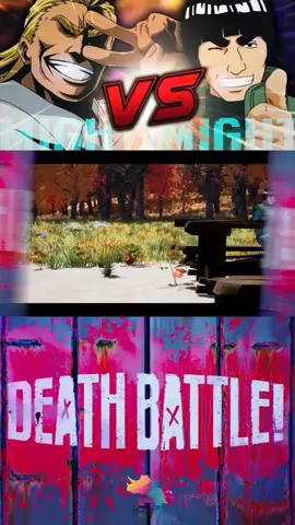 Death Battle!: All Might Vs Might Guy. #myheroacademia #naruto #allmight #mightguy #deathbattle #epicfight 