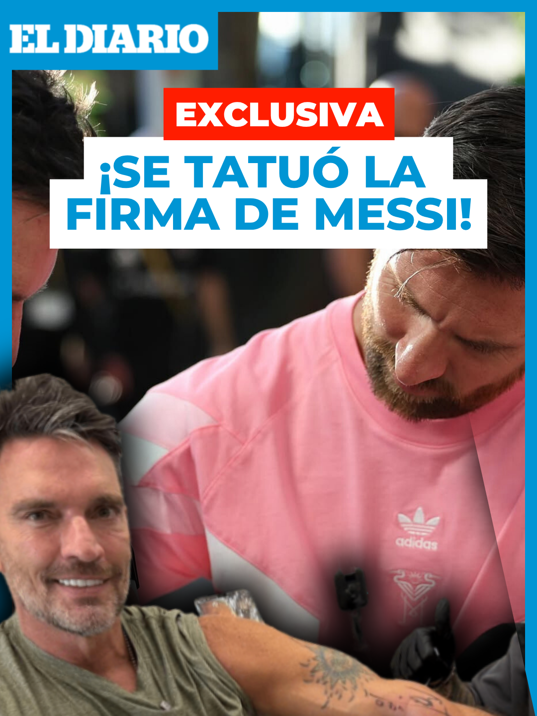 En esta entrevista exclusiva, @juliangilbeltran nos cuenta la historia detrás de su momento más fan con Leo Messi. Desde el instante en que soñó con tener su firma, hasta el día en que logró conocerlo y pedirle que la escribiera… ¡para tatuársela! ⚽ El actor y conductor relata cómo su admiración por el astro argentino lo acompañó durante años, y cómo ese gesto se convirtió en un símbolo de inspiración y uno de sus sueños cumplidos. #ElDiarioNY #ExtraTiempo #Deportes #Reels
