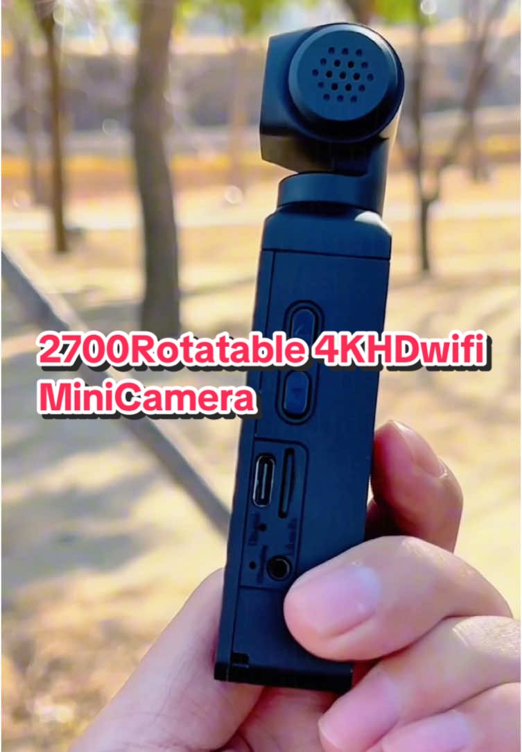 (KiTBEEZ KA-2] Pocket Action Camera 2700 Rotatable 4K HD WiFi Mini Camera Waterproof Case for Sports Vlog Diving VideoRecorder #pocketkamera#kitbeez#kitbeezcamera#pocketkameramurah#hikingadventures
