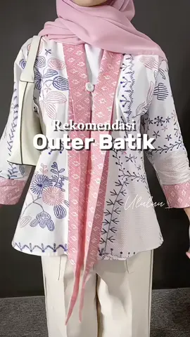 Pink💓 cek keranjang di sini 👉 @Lulaaa  #outerbatik #batikwanita #batikcantik #batik #batikindonesia #batikmodern 