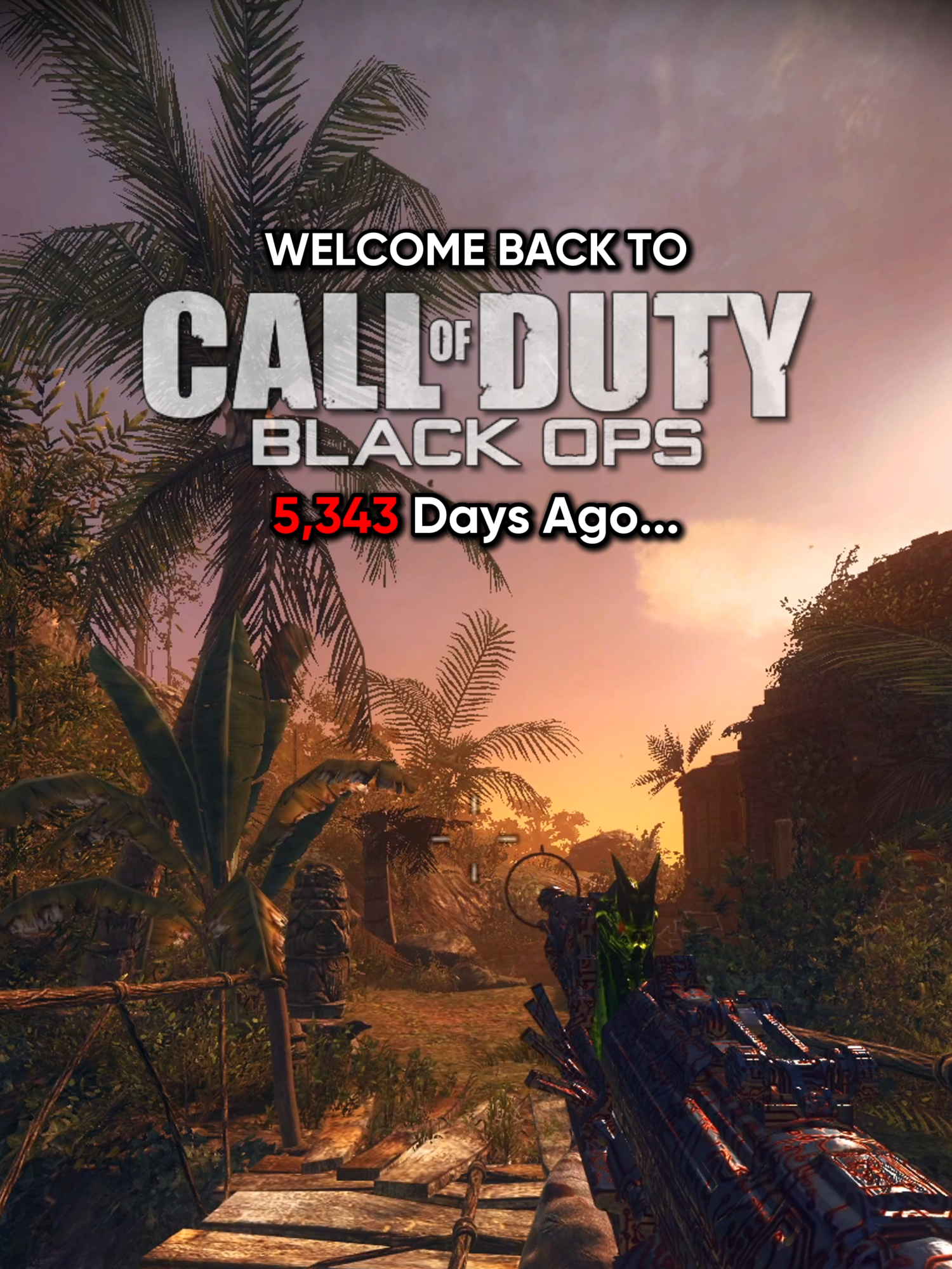 5,343 Days Ago... #BlackOps #Zombies #Nostalgia  GET 20% OFF YOUR GFUEL ORDER! ⚡ Use Code: 