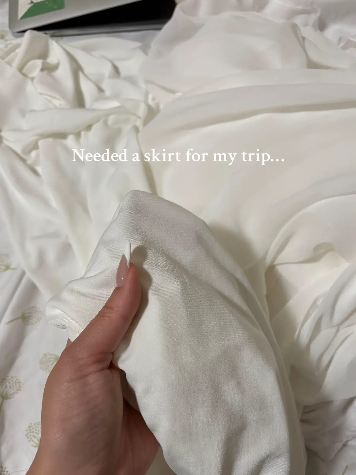 It actually didn’t look very good in person but at least the pics look goood😝 #sewing #sewingtiktok #sew #miniskirt #fyp 