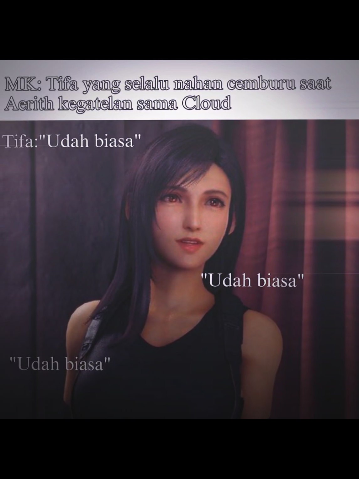 Tifa is mai waip😋 kali kali ngedit game lain yah, hehehe #tifalockhart #finalfantasy7remake #finalfantasy #fyp #xyzbca #4u 