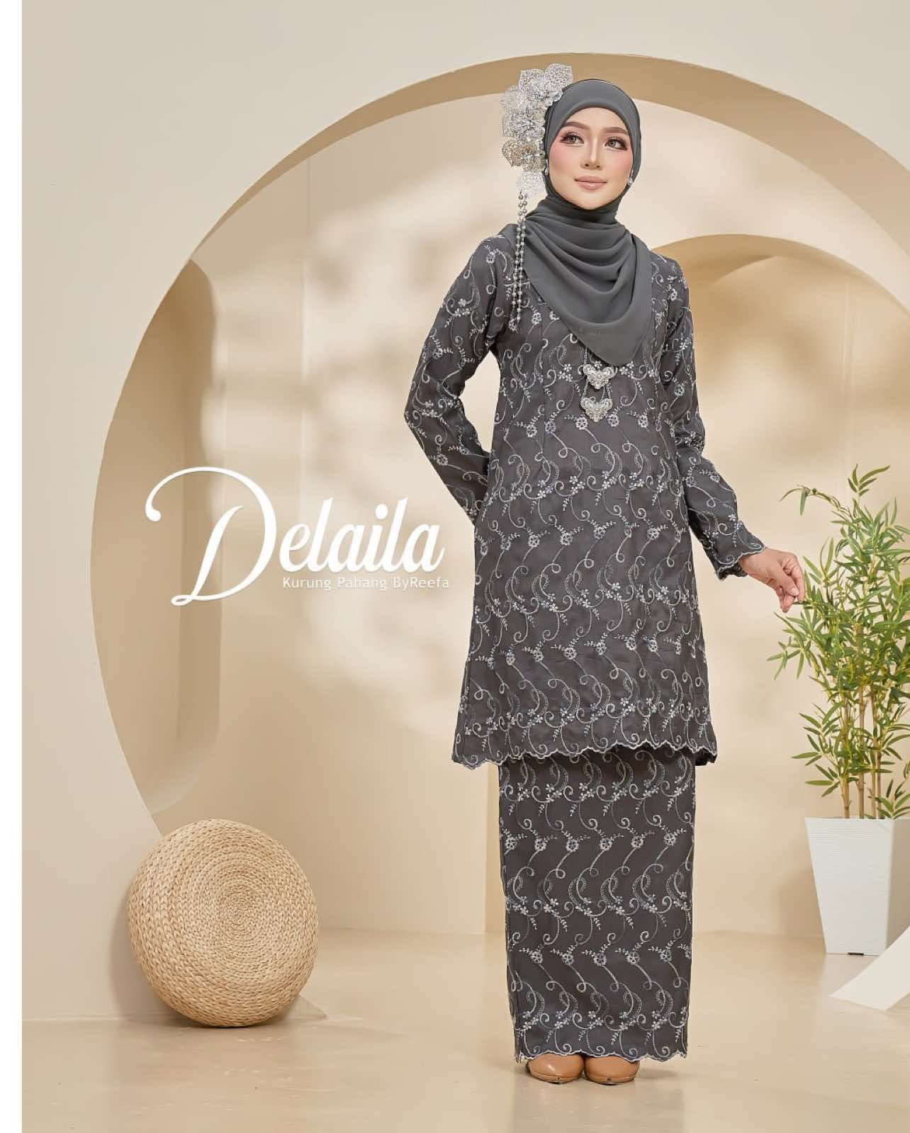 ✨💃🏻Kurung Pahang idaman tahun 2025 dengan Sulaman eksklusif😍cutting terletak 🫰🏻 Confirm nampak ayu bergaya sepanajang hari!  Klik bag kuning sekarang 👉🏻🛍️🛍️📱 #kurungdelaila #newdewign #OOTDMalaysia #FYPMalaysia #Kurungmoden #byreefa 