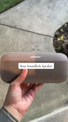 Bose soundlink Bluetooth speaker is water proof and the sound quality is amazing. Take this Bose speaker on the go. #bosespeakers #bluetoothspeaker #bose #bose #wirelessspeaker 