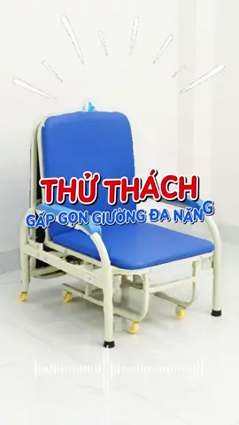 ⏰ Thử thách gấp gọn giường chăm bệnh ⏰ #giuongthambenh #giuongdanang #giuongchamsocbenhnhan #giuonggapgon 