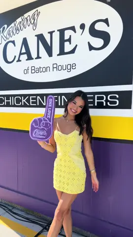 Headed over to the original Cane’s location and grabbed a Box Combo to celebrate LSU’s baseball champions!!🐅❤️🍟 @Raising Cane's @LSU #CaniacAmbassador #LSUbaseball #lsu 