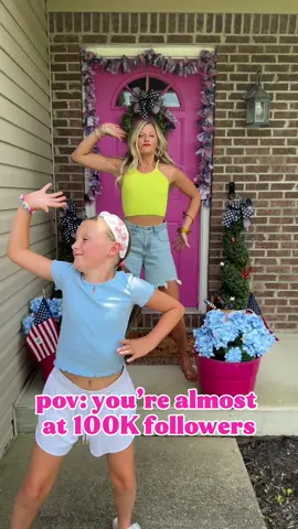 If this is us now, can you imagine how we’re going to act when it actually happens…🤭 ✨🫶🏼& yes. I was a cheerleader, so I can’t help but hit each move like I’m at varsity cheer camp and not dance. 😝  #100kfollowers #100k #roadto100k #dancetrends #goalsetting #tiktokgrowth #growthtiktok #milestones #ourjourney #mindsetgrowth #fyp #fypシ #trending #cheerleader #cheerleading #dancetrend #makeithappen 