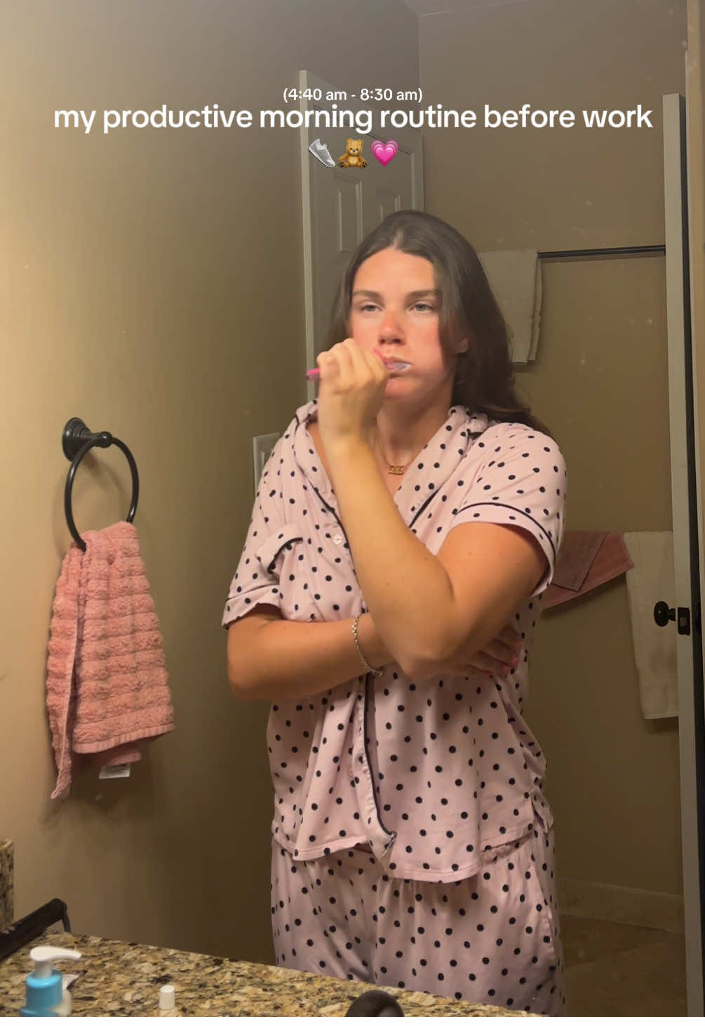 The best morning routine before work (even tho i was tired) ⛅️⛅️🧸💕 #morningroutine, #SelfCare, #dailyvlog, #productivity, #morningmotivation #motivation #SelfImprovement #minivlog #Vlog #morningvlog #healthandwellness #9to5 #healthylifestyle @Bloom Nutrition @lululemon @skinsmart_antimicrobial @Pixi Beauty @Innisfree US @e.l.f. Cosmetics @Saie @Kosas @Vaseline 