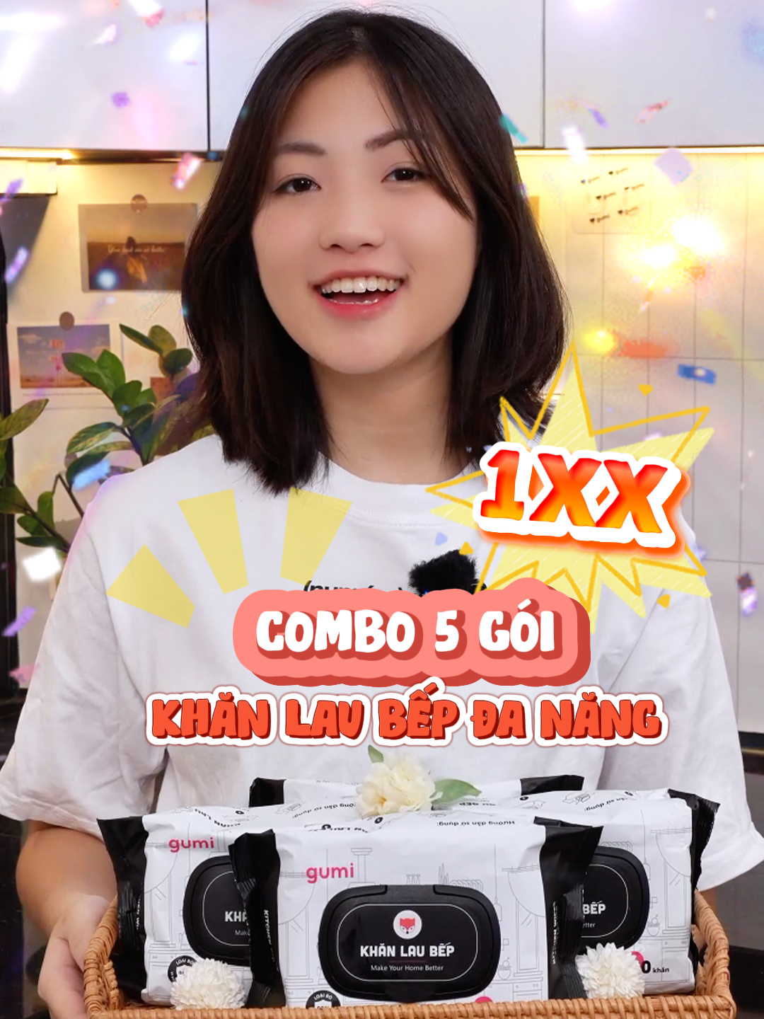 Trợ thủ đắc lực cho người nội trợ Khăn lau bếp Gumi #khanlaubep #gumi #hangtieudung #xuhuong