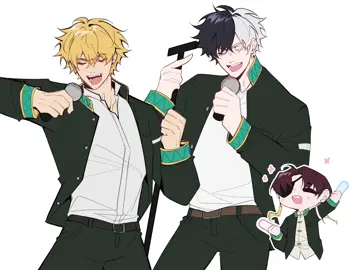 dont mind this just shi- post 🤗 also TYSM for 50K followers i will make special edit soon >:D #sakuraharuka #harukasakura #suohayato #hayatosuo #nireiakihiko #windbreaker #anime #fanart 