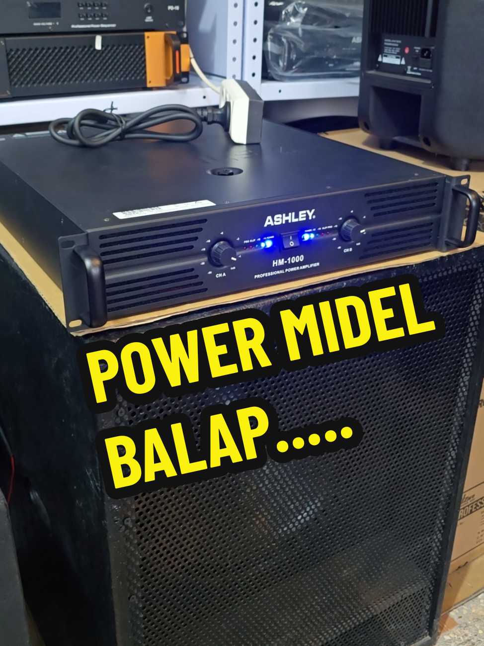 Power ashley midel kelas hajatan #mixerashley #speakerklaten #powerashley #ashleyhm1000 