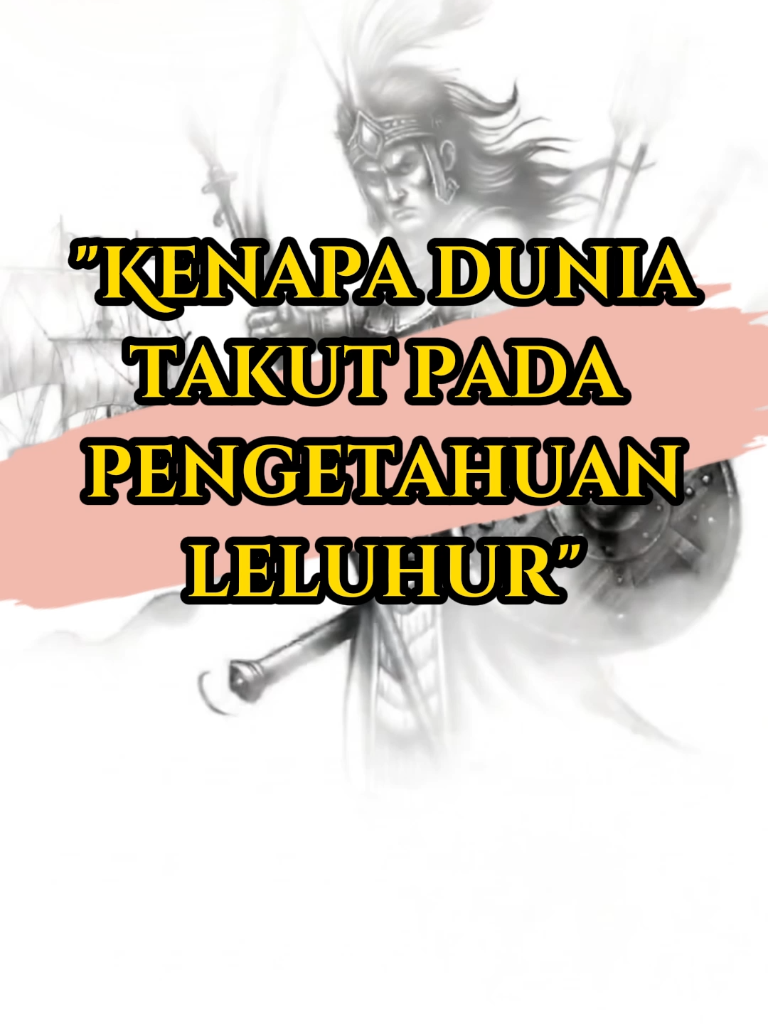 Kenapa dunia takut pada pengetahuan leluhur #ajaranleluhur #teknologi #filosofia #senandika #forbiddenknowledge #pengetahuan