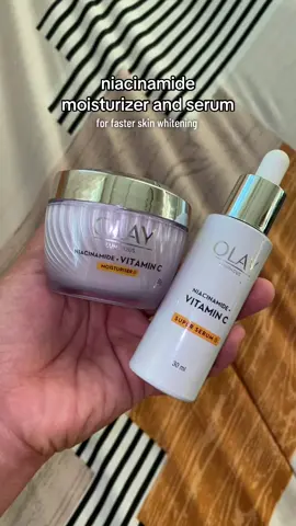 Olay luminous niacinamide + vitamin c serum and moisturizer.. #olayluminous  #niacinamideserum  #niacinamidemoisturizer  #whiteningcream  #whiteningserum @Olay PH 