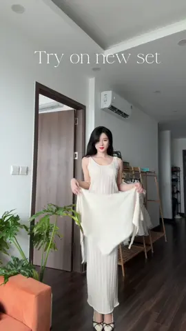 Đơn giản mà xinh ha #tryon#outfitideas 