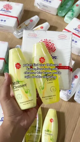 jangan lupa belinya dilive ya biar dpt harga spesialnyaa 😍🛒#fyp #guncang66 #racuntiktok #paketviva #doublecleansing #facetonicviva #milkcleanser #paketvivaskincare 
