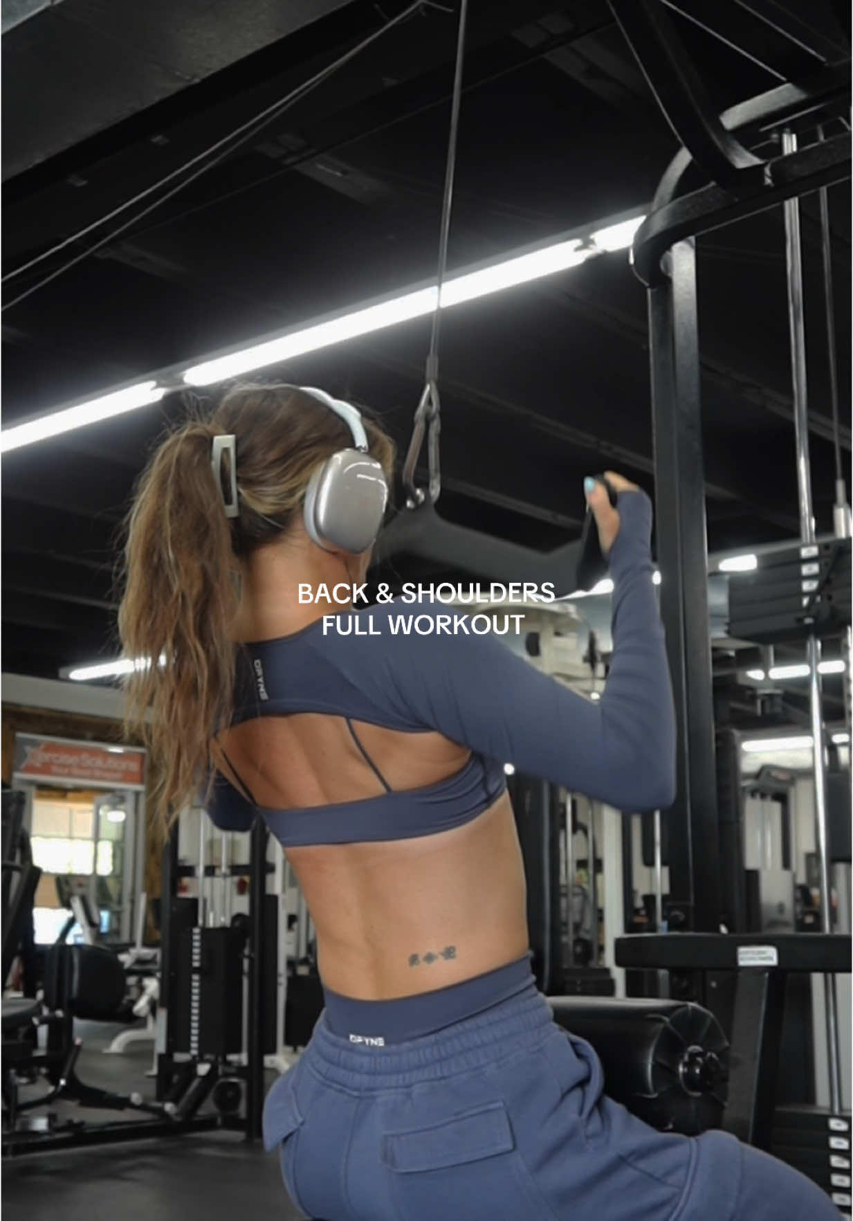 wearing all @DFYNE c0de MADIS to save & support! #GymTok #FitTok #gymgirl #backworkout #shouldersworkout #workoutroutine #workoutsforwomen #workoutsforbeginners #hourglassfigure #workoutmotivation 