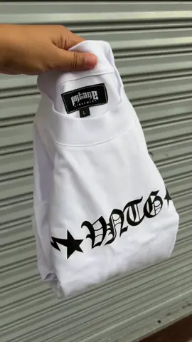 Longsleeve monogram black white available with etiketa makapal #fyp #clothing #foryou 