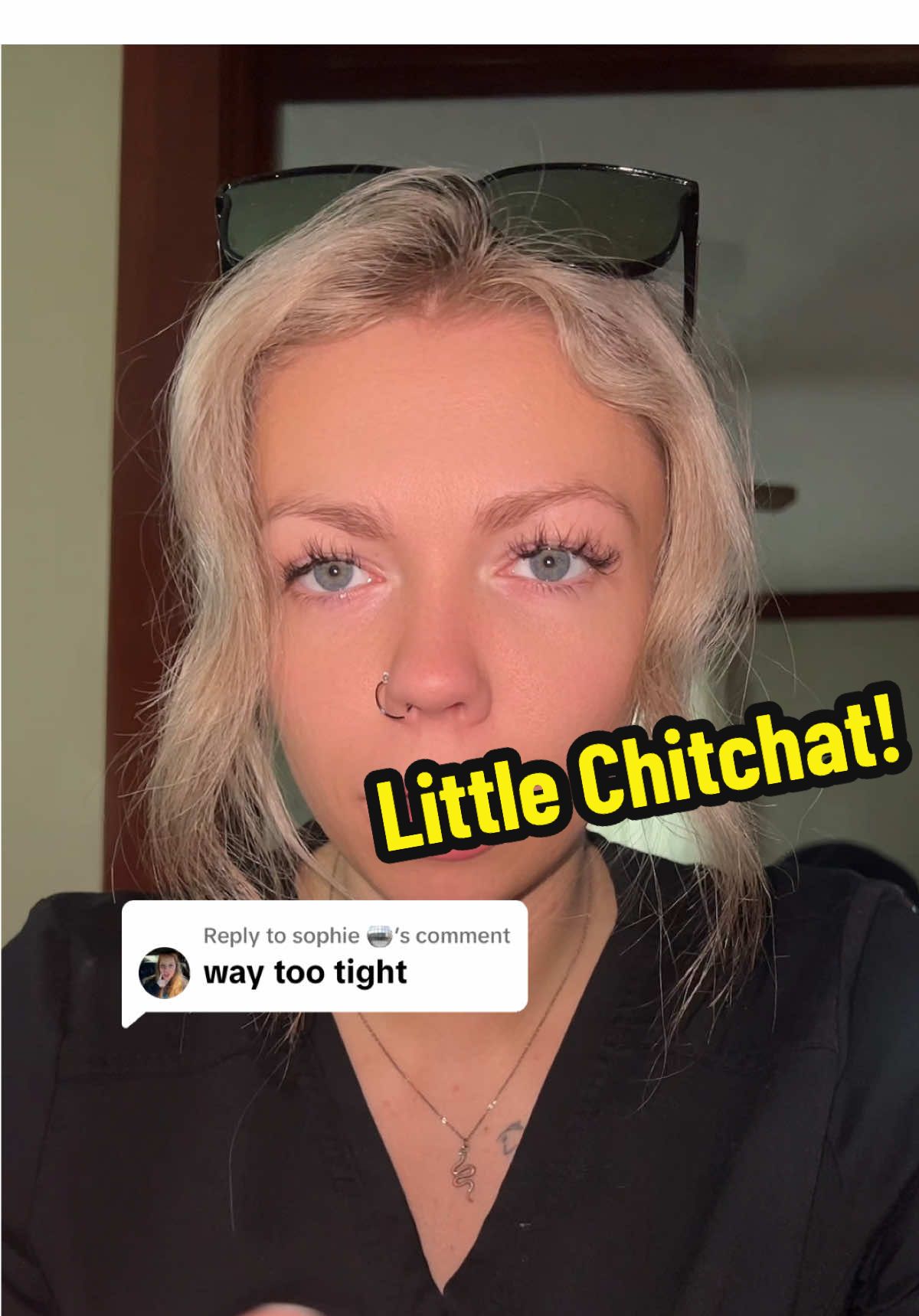 Replying to @sophie 🪩 Thank you for your honest comment/opinion! If you have any scrub set recommendations please let me know!😊 