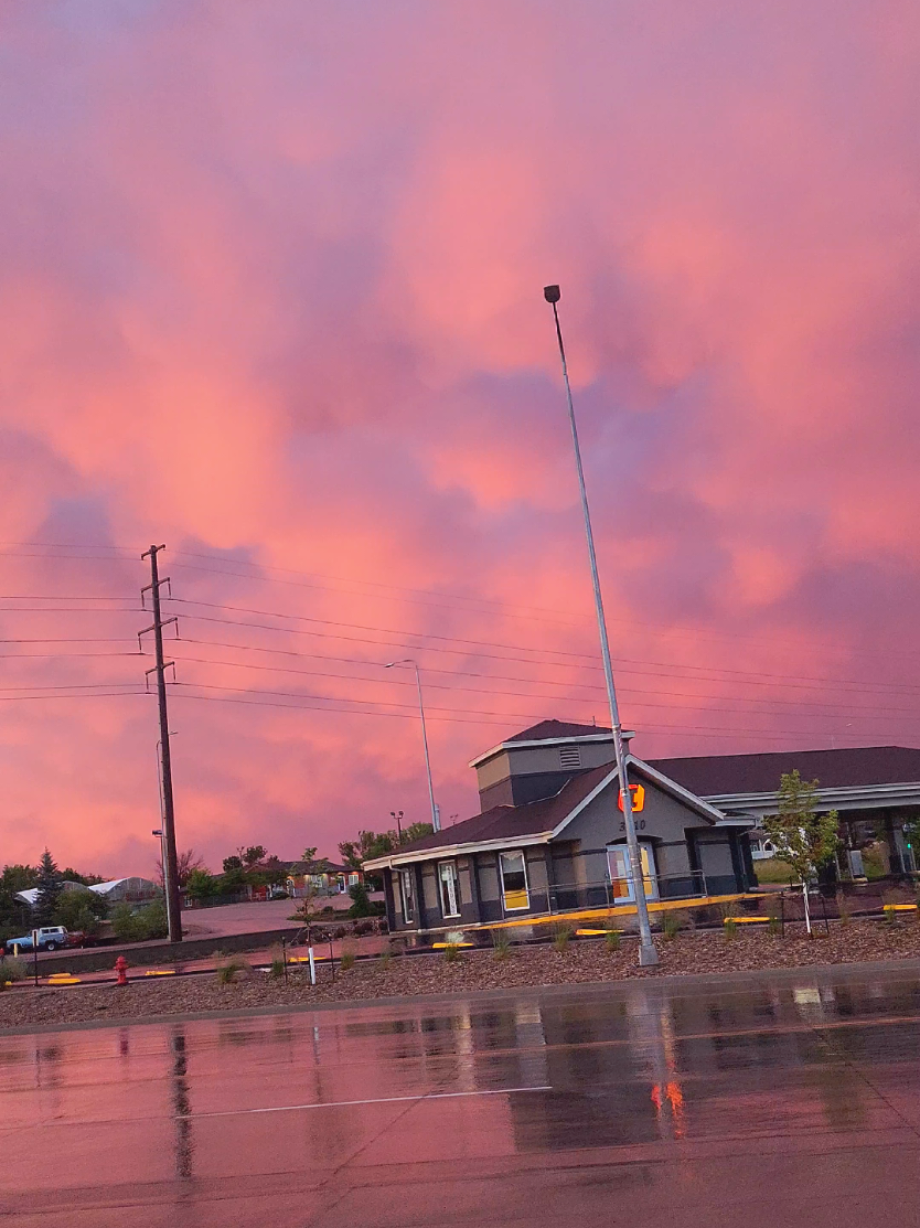 The worn out white Vans really complete the vibe here #fyp #pinkcloudsummer  #movements #Sunset #emo #vans #clouds #vibe #Midwest 