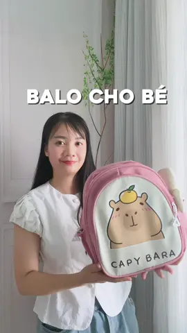 Balo cho bé xinh xỉu luôn nè các mom #balochobe #balodihoc #balochobemaugiao 