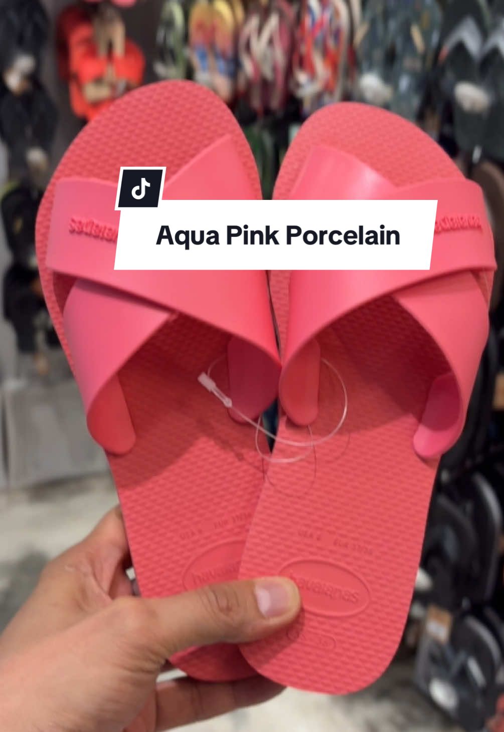 Aqua Pink Porcelain. #havaianasslippers #originalhavaianas #havaianasoriginalstore #havaianas #havaianasforwomen 