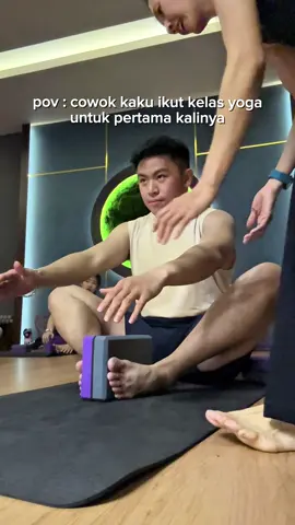 stretch kagak, ngakak yang adaa 😭  #yoga #life 