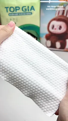 Khăn mặt khô Top Gia đa năng💪🏻✅#review #khanmatkho #topgia #vankhongreview 