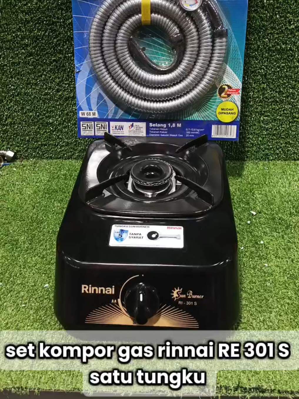 set kompor gas rinnai RI301S free selang regulator  #komporgas  #ri301s #RINNAI 
