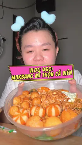Mukbang mì trộn cá viên size L #HoKimNhien #AnCungTikTok #LearnOnTikTok #vtmgr 