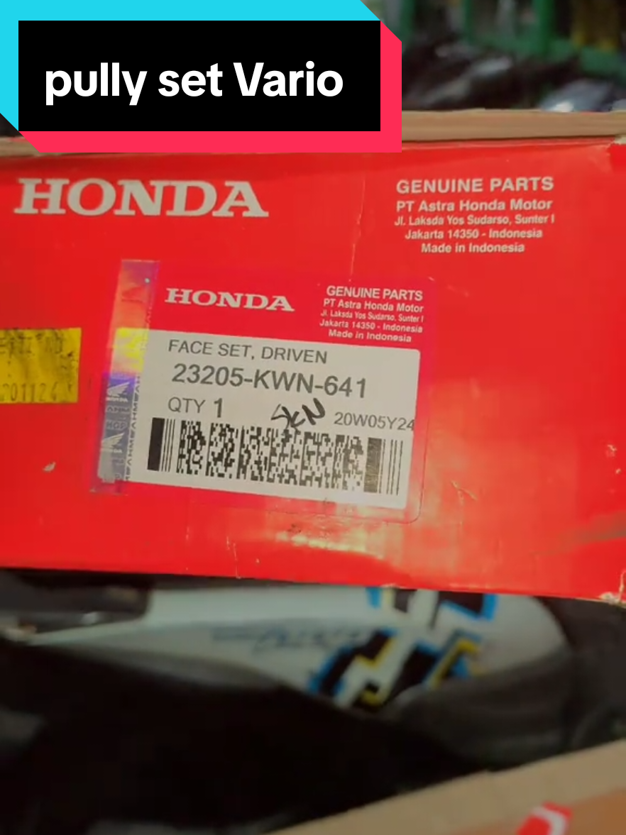 pully set original Honda Vario #pullyvario #fyoupage #fouryoupage_tiktok_ #wibgajian 